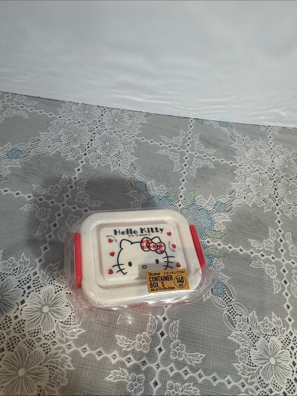 NEW! Sanrio Hello Kitty Mini Storage Tupperware small container